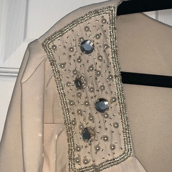 Adrianna Papell Ruffled Formal Cocktail Dress - Picture 4 of 8